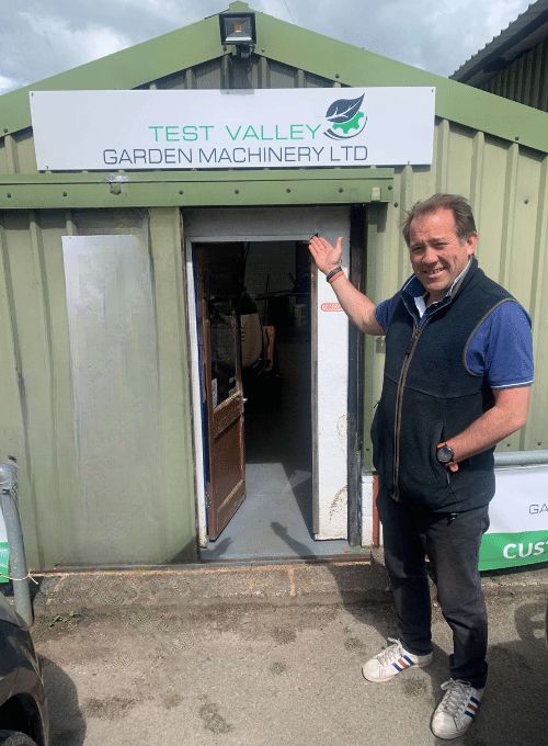 James Hibbert Test Valley Garden Machinery